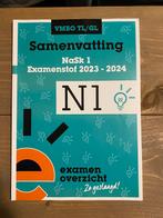 Natuurkunde Examen Samenvatting VMBO TL/GL 2023-2024, Boeken, Ophalen of Verzenden, Beta, Zo goed als nieuw, MBO