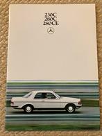 Mercedes-Benz W123 Coupé C123 brochure 230C 280C 280CE 1977, Boeken, Ophalen of Verzenden, Zo goed als nieuw, Mercedes