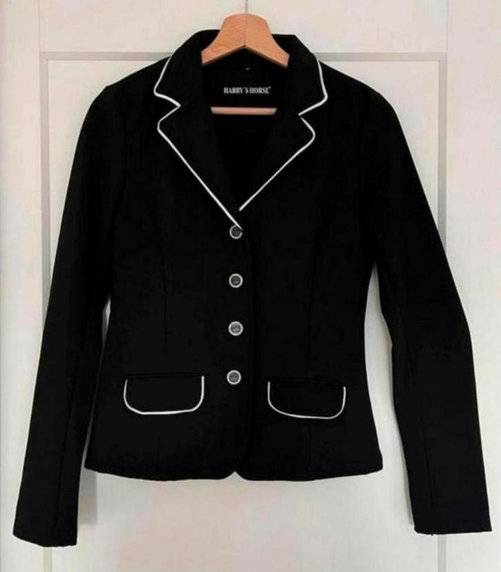 Wedstrijdjasje Harry’s Horse maart XS, Dieren en Toebehoren, Paardrijkleding, Zo goed als nieuw, Bovenkleding, Dressuur, Ophalen of Verzenden