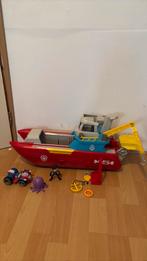 PAW Patrol Sea Patroller Boot met Ryder, Kinderen en Baby's, Speelgoed | Actiefiguren, Ophalen of Verzenden, Gebruikt