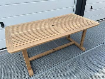 Keurig nette teakhouten tuintafel 180 x 90 cm / Allure beschikbaar voor biedingen