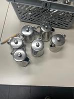 IJzeren theekannetjes allerlei, Huis en Inrichting, Ophalen, Overige materialen, Overige typen, Zo goed als nieuw