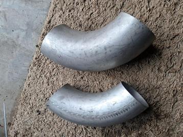 2 rvs lasbochten  2mm wanddikte  beschikbaar voor biedingen