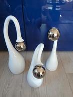 Modere  deoratie wit zilveren ballen, Ophalen of Verzenden, Zo goed als nieuw, Minder dan 100 cm, Modern