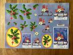 Knipvel Quincy - Kerst hulst slee, Hobby en Vrije tijd, Kaarten | Zelf maken, Ophalen of Verzenden, Nieuw, Kerst, Knipvel