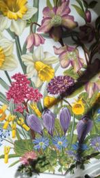 Vintage Franklin Wedgwood Sierbord - Lente Bloemen, Ophalen of Verzenden