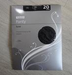 Nieuwe luxe panty - zwart - 20 denier - maat 40-42., Ophalen, V&D, Zwart, Nieuw