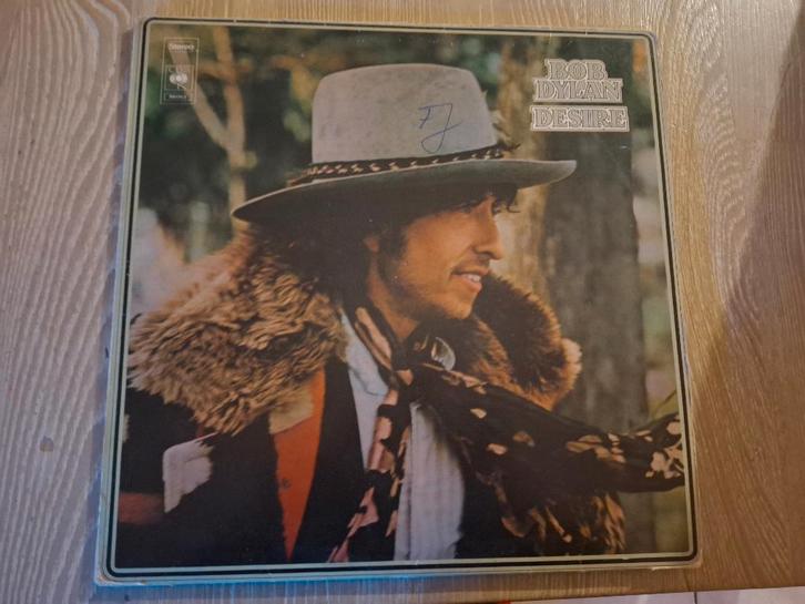 LP Bob Dylan – Desire. (1976), Cd's en Dvd's, Vinyl | Rock, Gebruikt, Poprock, 12 inch, Ophalen of Verzenden