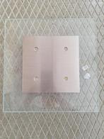 Plafondlamp vierkant 30 cm x 30 cm, Ophalen, Gebruikt, Glas