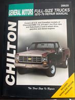 GM Trucks 1970-79 Reparatiehandleiding Chilton, Ophalen of Verzenden, Zo goed als nieuw, Chevrolet, Chilton