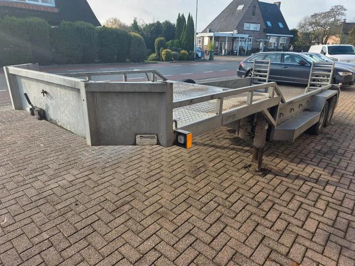 VELDHUIZEN Be trailer apk machine transporter kuiptrailer, Auto diversen, Aanhangers en Bagagewagens, Zo goed als nieuw