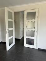 Twee paar openslaande binnendeuren, Ophalen, 80 tot 100 cm, 215 cm of meer, Binnendeur