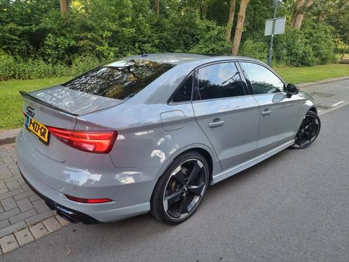 Audi RS3 2.5 Tfsi 400pk Model 2020 Nardo grey Limousine Pano, Auto's, Audi, Particulier, A3, Benzine, Sedan, Automaat, Geïmporteerd