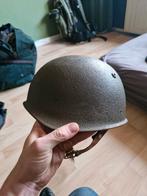 Zwitserse m71 helm, Ophalen of Verzenden, Landmacht, Nederland, Helm of Baret