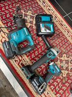 Makita set, Doe-het-zelf en Verbouw, Gereedschap | Boormachines, Ophalen of Verzenden, Zo goed als nieuw, 600 watt of meer