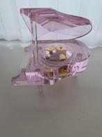 Kristalglazen piano muziekdoos, Ophalen of Verzenden