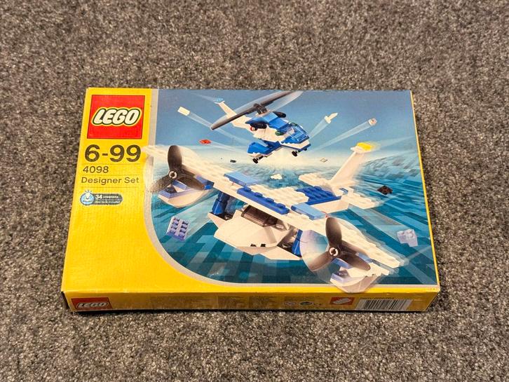 Lego 4098 Designer Set - Vliegtuig, Kinderen en Baby's, Speelgoed | Duplo en Lego, Gebruikt, Lego, Complete set, Ophalen of Verzenden