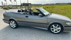 Saab 9-3 2.0 Turbo Cabrio Aero Grijs zeer mooi, Voorwielaandrijving, 4 cilinders, Cabriolet, 4 stoelen