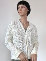 TRAMONTANA Kanten Roomwit/Crèmekleurig Vest/Blazer M-L 40, Maat 38/40 (M), Tramontana, Wit, Ophalen of Verzenden