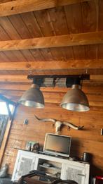 Industriele lamp voor mancave of overkapping, Huis en Inrichting, Lampen | Hanglampen, Ophalen of Verzenden, Zo goed als nieuw