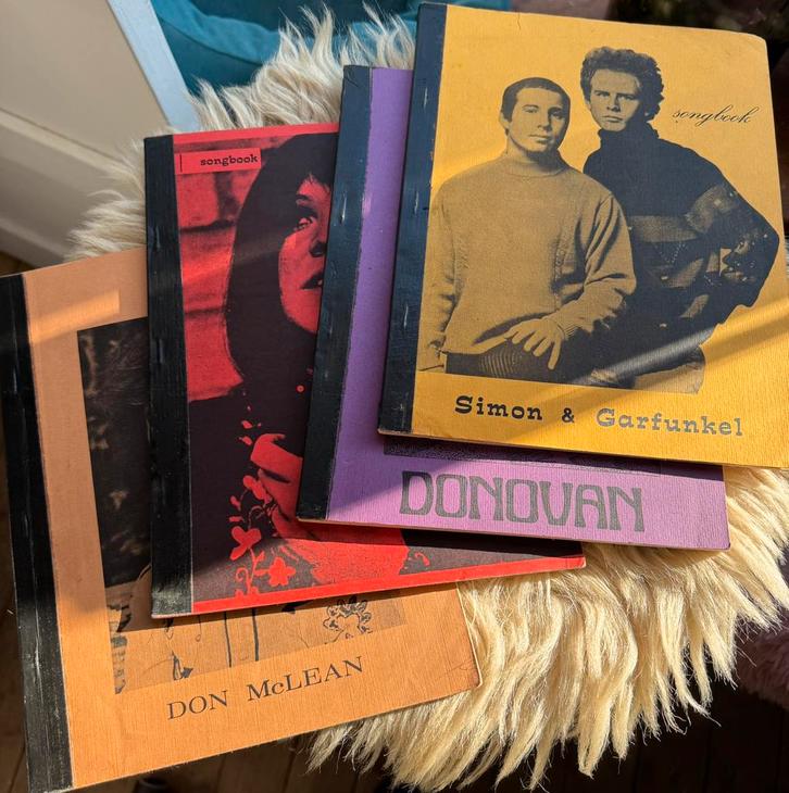 4 vintage songbooks, Boeken, Muziek, Zo goed als nieuw, Artiest, Ophalen of Verzenden