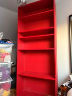 Rode Ikea Billy Boekenkast - Gebruikt, Ophalen, Met plank(en), Kunststof, Gebruikt