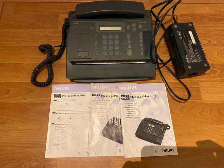 Goedwerkende Philips antwoordapparaat telefoon met fax, Telecommunicatie, Vaste telefoons | Niet Draadloos, Ophalen of Verzenden