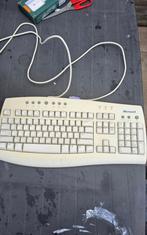 Microsoft Internet Keyboard – Vintage PS/2 Toetsenbord, Computers en Software, Toetsenborden, Ophalen of Verzenden, Gebruikt