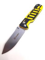 Ganzo G735 Camping Outdoor Sport Zakmes Multitool geel/zwart, Verzenden, Nieuw