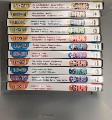 11 x 4 top 4 films op dvd  meeste geseald beschikbaar voor biedingen