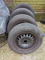 Winterbanden set Continental VW audi skoda seat, Auto diversen, Wieldoppen, Ophalen, Gebruikt