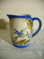 Oude barbotine schenkkan van ST. Clement, Ophalen of Verzenden