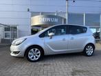 Opel Meriva 1.4 Turbo Cosmo Leder comfintr, Navigatie, Xenon, Auto's, Gebruikt, 4 cilinders, Met garantie (alle), LED verlichting