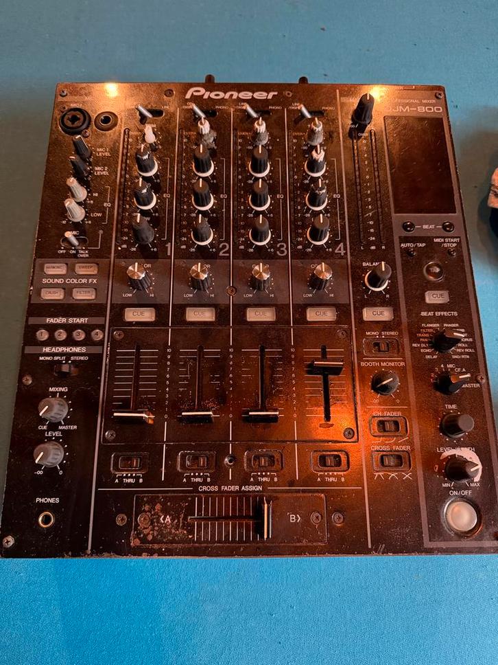 Pioneer DJM-800 DJ Mixer, Muziek en Instrumenten, Mengpanelen, Gebruikt, Minder dan 5 kanalen, Microfooningang, Ophalen of Verzenden