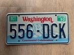 Kentekenplaat WASHINGTON - Centennial, Ophalen of Verzenden, Zo goed als nieuw