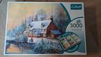 Trefl Puzzel 3000 stukjes - Winterlandschap, Ophalen, Meer dan 1500 stukjes, Nieuw, Legpuzzel