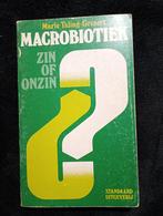 Marie Taling Gevaert, Macrobiotiek, Ophalen of Verzenden, Gelezen