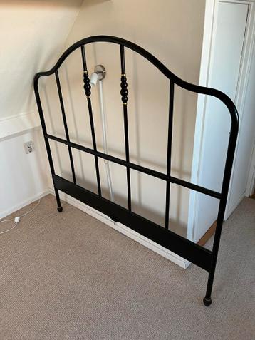Zwart metalen bedframe - SAGSTUA IKEA - afbeelding 1