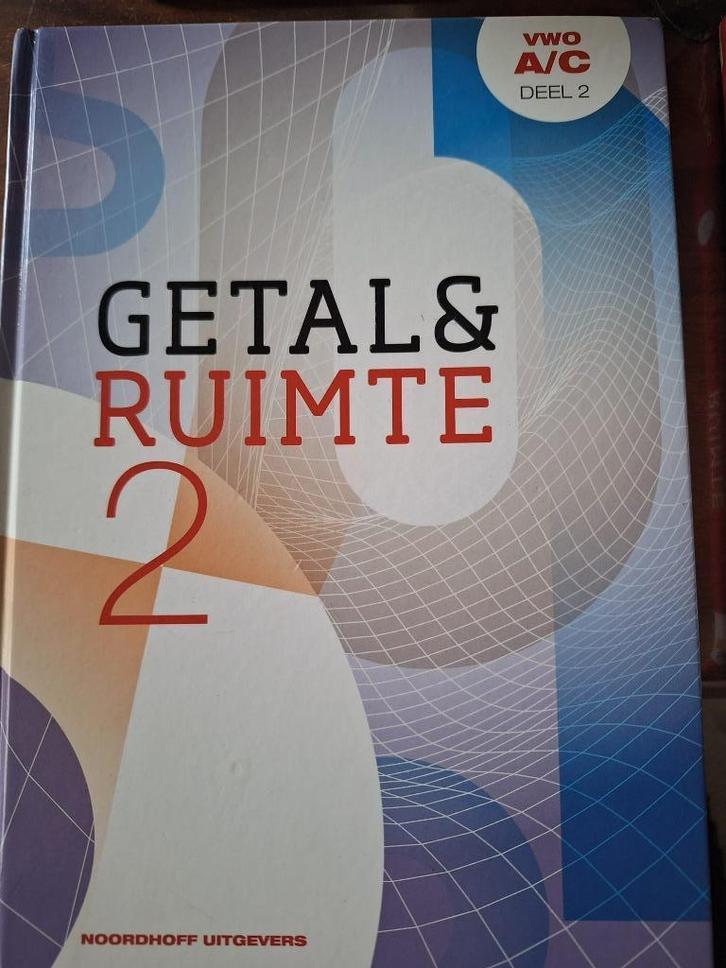 Getal & Ruimte VWO A/C deel 2 , VWO C deel 3 &4, Boeken, Schoolboeken, Zo goed als nieuw, Wiskunde A, VWO, Ophalen of Verzenden