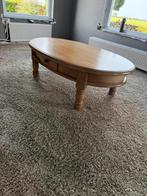 Eiken salontafel, Huis en Inrichting, Ophalen, 100 tot 150 cm, 50 tot 100 cm, Zo goed als nieuw