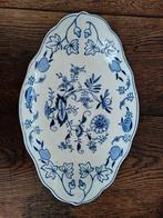 Vintage Zwiebelmuster 'Blauwe ui' Schaal - 32cm, Antiek en Kunst, Ophalen of Verzenden