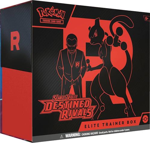 Pokémon Destined Rivals Elite Trainer Box (Pre-Order), Hobby en Vrije tijd, Verzamelkaartspellen | Pokémon, Nieuw, Overige typen