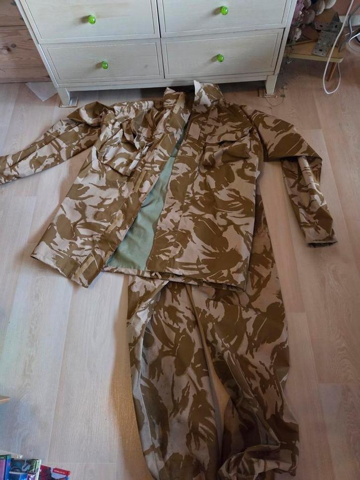 Legerkleding Set - Jas & Broek, Kleding | Heren, Overige Herenkleding, Gedragen, Ophalen of Verzenden