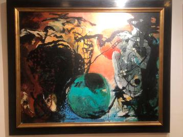 Schilderij Jerre Wouter Hakse 100x80 zonder lijst! beschikbaar voor biedingen