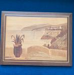 Houten inleg schilderij Amalfi kust, Ophalen of Verzenden