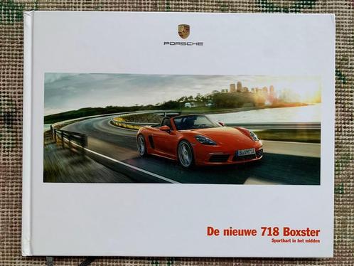 Nederlandse brochure Porsche Boxster 718 2016 NIEUW!, Boeken, Auto's | Folders en Tijdschriften, Nieuw, Porsche, Ophalen of Verzenden