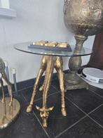 hele leuke giraffe tafel bijzettafel, Ophalen, Minder dan 55 cm, Rond, Zo goed als nieuw