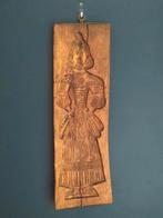 Antieke Speculaasplank - Vrouw/Man, Antiek en Kunst, Ophalen of Verzenden