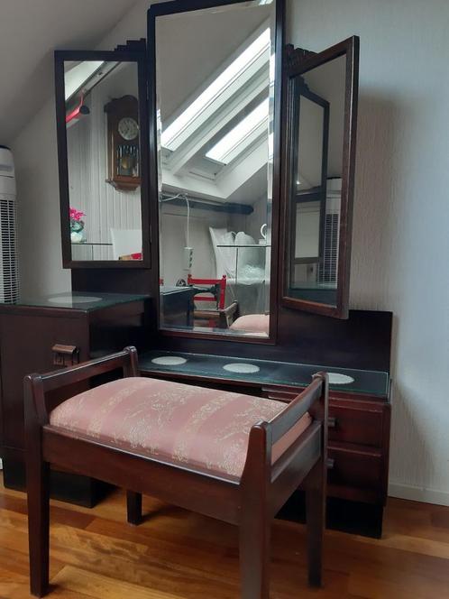 Kaptafel, eikenhout, 80 jaar oud, Huis en Inrichting, Tafels | Kaptafels, Zo goed als nieuw, 150 tot 200 cm, 100 tot 150 cm, Hout