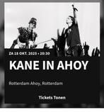 2 zitplaatsen Kane 18-10 en P-kaart Ahoy, Tickets en Kaartjes, Twee personen